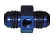 AN Male to AN Male with 1/8" NPT in Hex